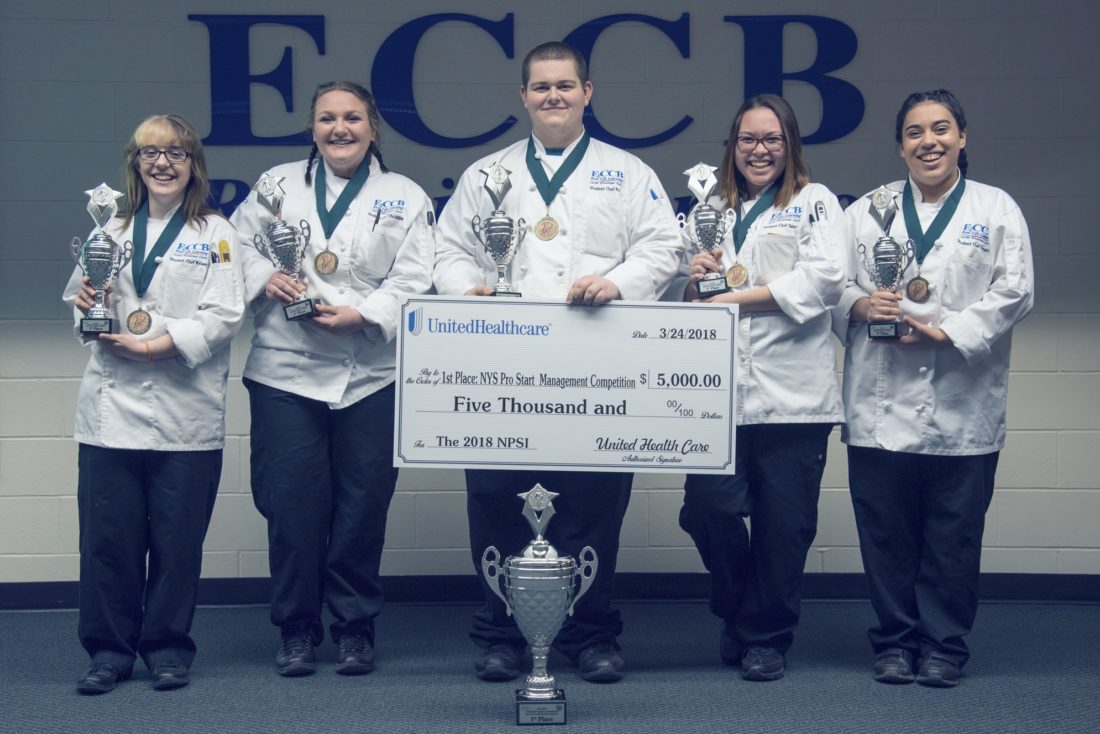 Erie 2ChautauquaCattaraugus BOCES students win state ProStart